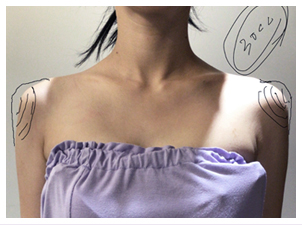Asymmetrical shoulders